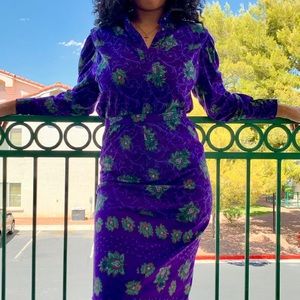 Vintage 2 piece skirt set